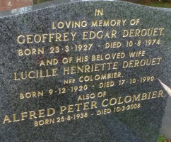 Derouet - St John’s Church cemetery