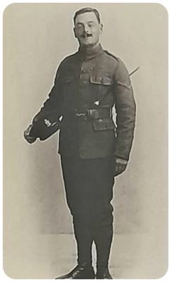 Harold Carver in Army uniform