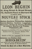 1914 advert in the Chronique de Jersey