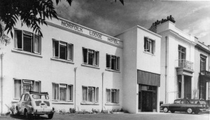 Norfolk Lodge Hotel at the foot of Queens Road