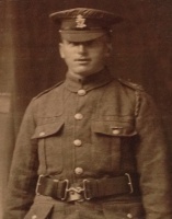 Snowden de la Haye (1892-1917), a rifleman in the 7th Irish Rifles, who died at Ypres