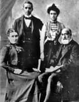 Bridget, Albert, Ethel and George Deslandes junr., in 1900