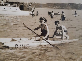 Glenn Zoe Romeril and son Bruce in the 1930s