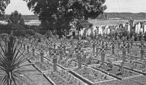 The cemetery in 1945