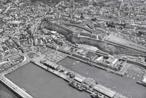 1960 aerial view - picture Evening Post