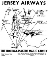 Services resumed after the war