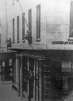 The junction of Halkett Place and Queen Street