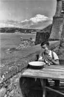 Propaganda picture at Elizabeth Castle