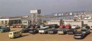 Reclaimed land in the 1970s