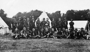 Girl Guides in 1932