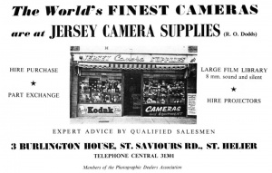 Jersey Camera Supplies at Burlington House in 1965