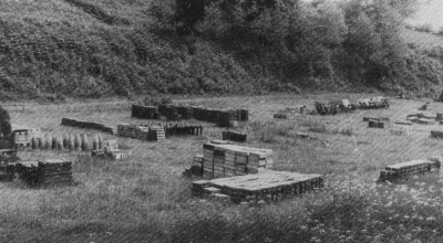 Ammunition collected in Queen's Valley ready for disposal