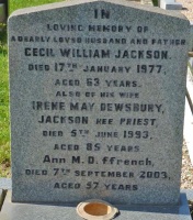 Priest - St Ouen parish cemetery