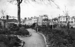Walking through Howard Davis Park