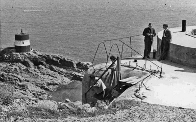 Members of La Societe Jersiaise visit Noirmont