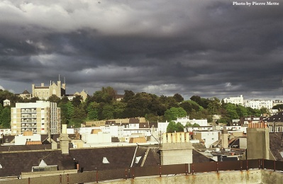 St Helier rooftops