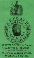 Foard tobacconist, No 33