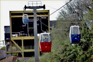 The cable cars in 1973