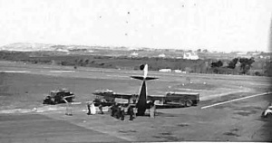This Rapide which tipped up on the apron in about 1955 went on to fly the last Rapide service from Lands End to the Scilly Isles in 1963