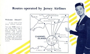 Jersey Airlines 1960 brochure
