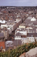 Looking down on the street in 1968