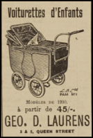 Many more affluent Jersey families bought their children's prams from Laurens