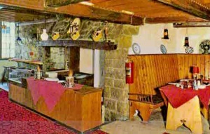 The interior of The Steak House