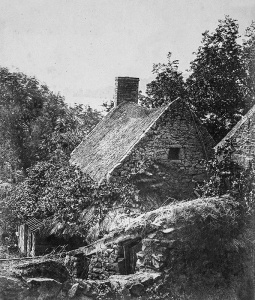 An unidentified Jersey cottage in 1855
