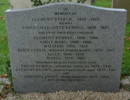 Kemble - Old Mont a l’Abbe cemetery