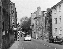 Harbour Cafe looking down Pier Road prior to road widening