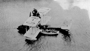 Sea Gull, a flying boat visitor in 1929