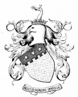 Later arms shown in Payne's Armorial