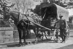 Pontac Bakery delivery van in 1913