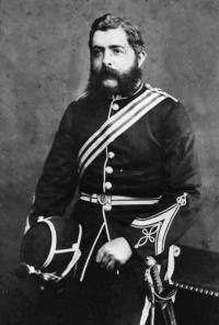 Philippe Henry de Gruchy (1843-1899), Lieutenant, later Major, Militia (Philip Hugh de Gruchy, England)