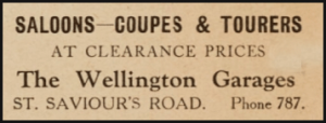 Advert from Jersey Leader, 1935