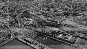 An aerial view from 1960