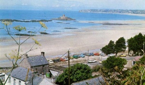 The view from the heights above La Pulente