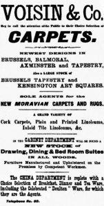 1899 Evening Post advert