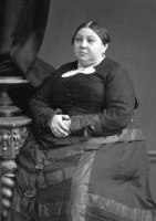 A Mrs Bisson photographed by Ernest Baudoux