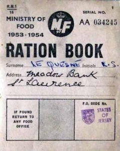 Food rationing continued many years after the Occupation ended