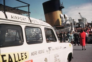 Meeting a mailboat at the Harbour