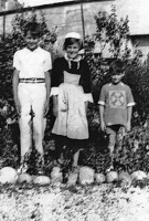 Philip, Madeline and Maurice Le Cuirot c1935