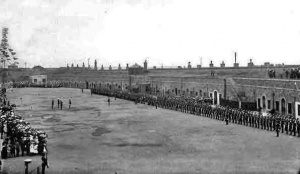 The parade ground in 1900