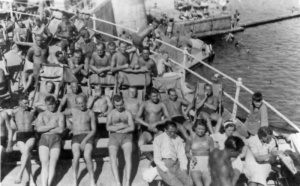 Havre des Pas Pool in 1943