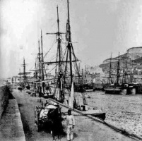 The harbour about 1880