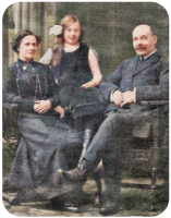 Walter Gilbert Vautier (1873-1915) and Laura, nee Gray, and Dot