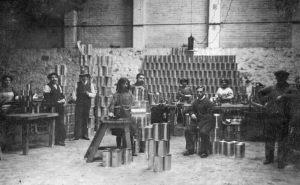 Canning factory in 1908 ...