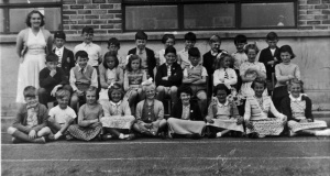 The parish chool in 1954