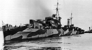HMS Charybdis, wrecked in World War Two