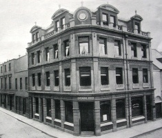 The Bath Street offices in 1900